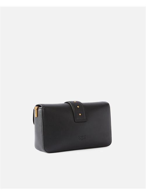 Borsa a mano media Love Bag One Slouchy in pelle con doppia tracolla PINKO | 105823A0QO/Z99Q